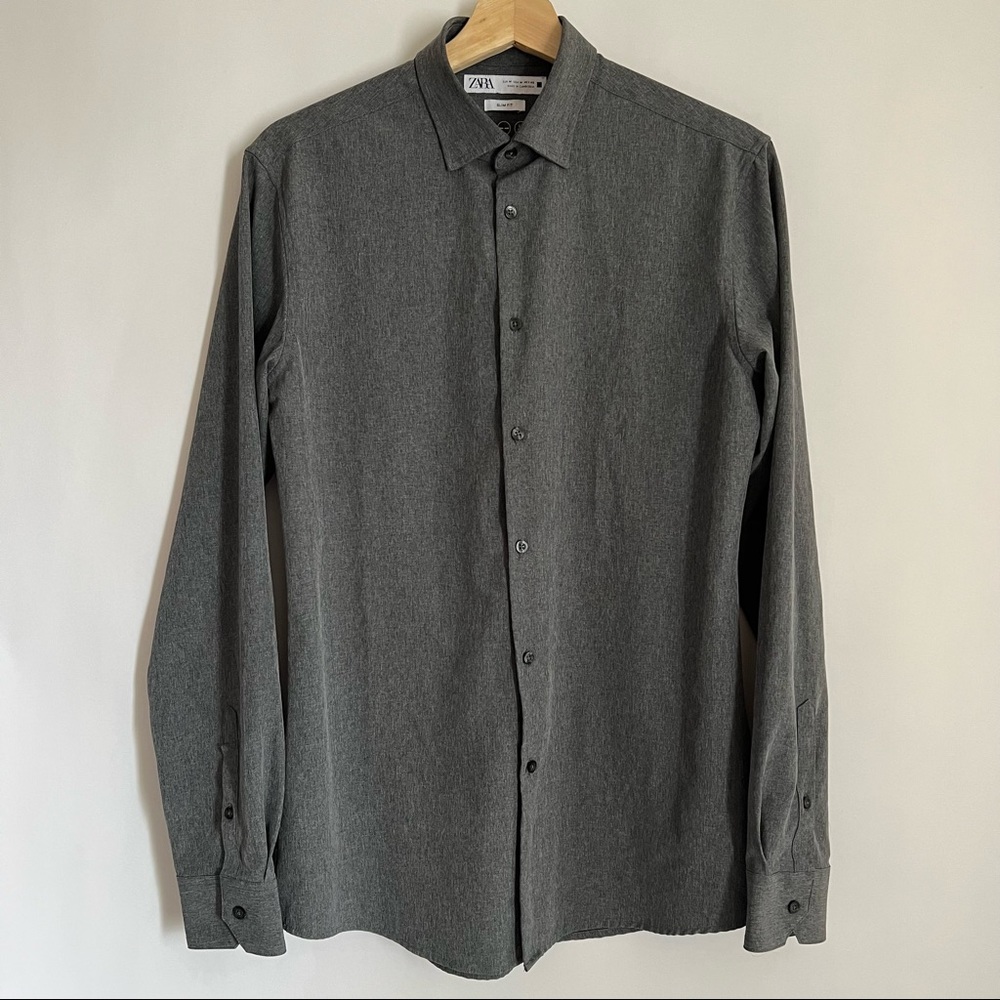 ZARA Man Slim Fit Shirt Medium